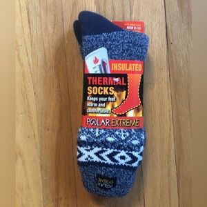 Men’s polar extreme thermal socks new in packaging